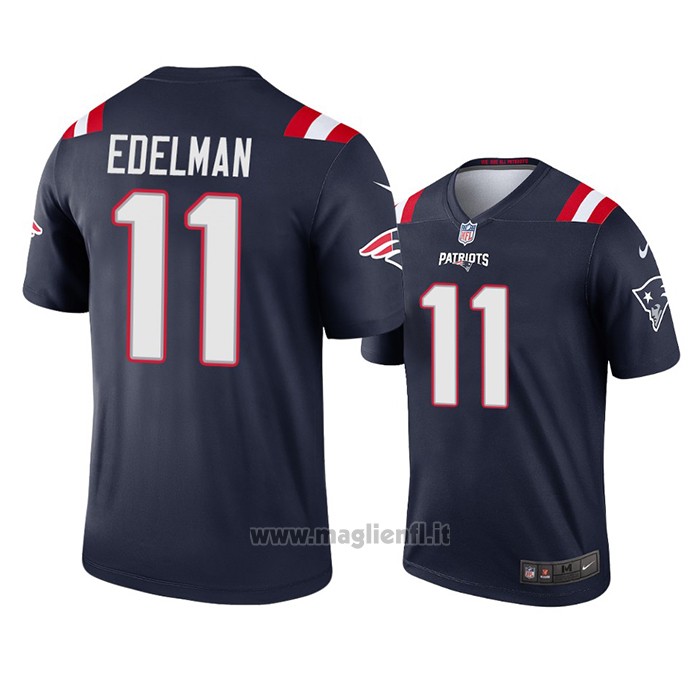 Maglia NFL Legend New England Patriots Julian Edelman Navy 2020